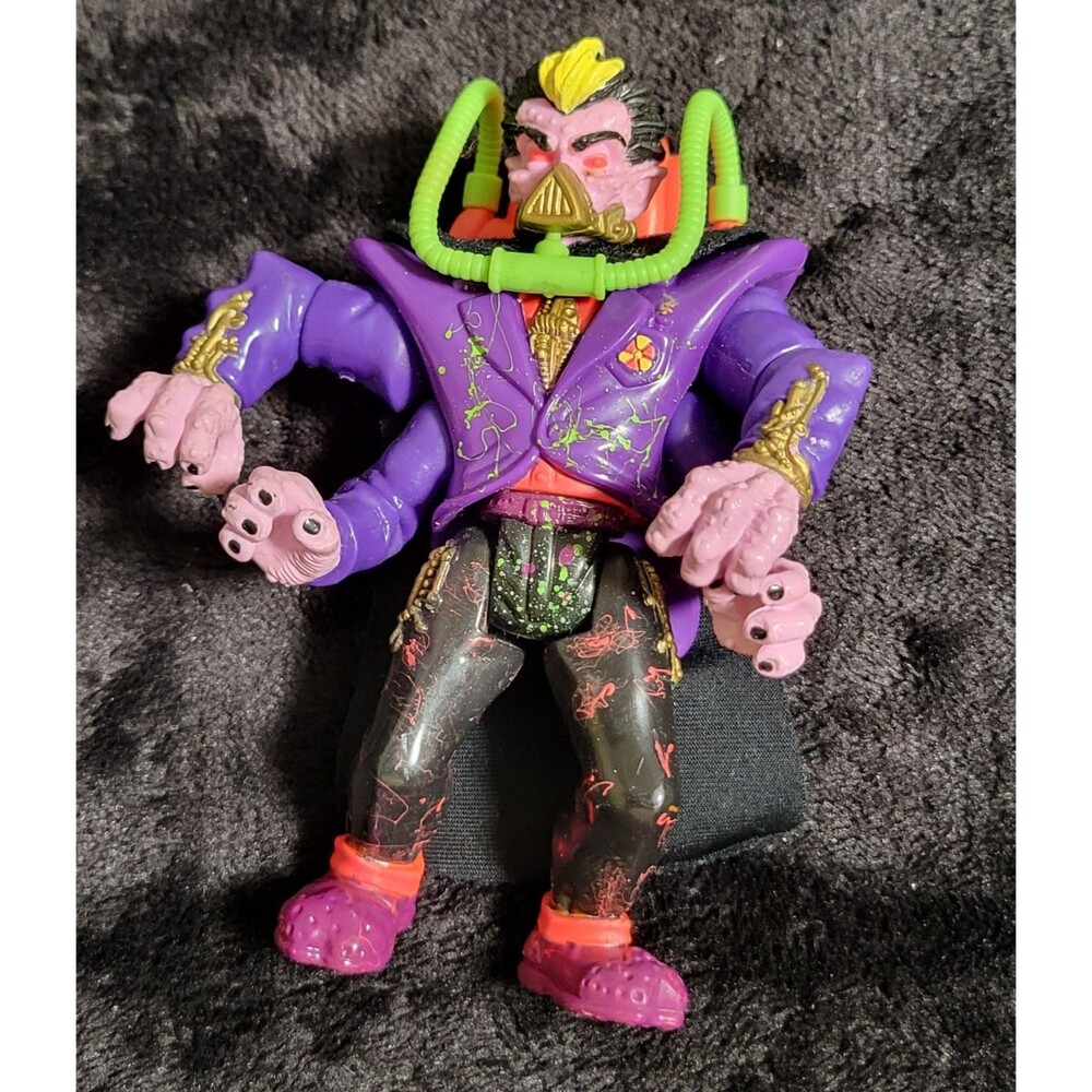 Vintage Toxic Crusaders Dr Killemoff Action Figure Playmates 1991